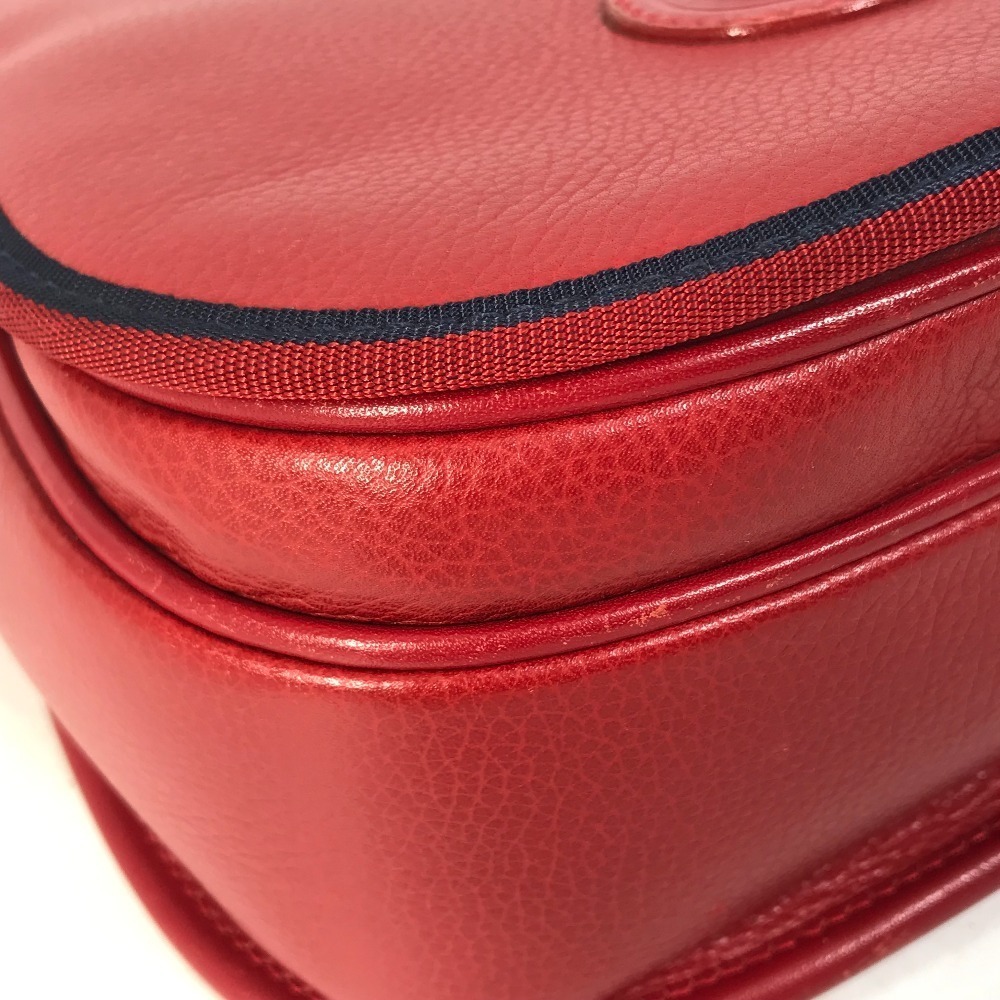 Celine Python Shoulder Bag Travel Red Boston - image 6